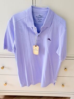 NWT Tommy Bahama Purple Polo